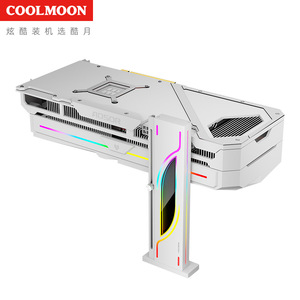 Soporte para tarjeta gráfica de aleación de aluminio, capacidad de carga de 6,5 kg, soporte resistente para GPU de la serie 40 - Product Image 2