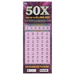 Classical Lucky Number Winning Design Glossy Hd Full Color Black Core Paper Digital Printing Lottery Scratch - Product Image 4