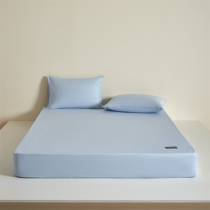 सरल सभी कपास लेबल बिस्तर कवर एकल टुकड़ा - Product Image 2