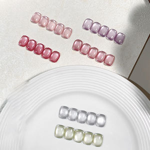 AILANUO Designer Art 6-Color Peony Rain Series UV Gel Polish 15ml Cat-Eye Non-Toxic Vegan Eco-Friendly HEMA Free Long-Lasting - Product Image 2