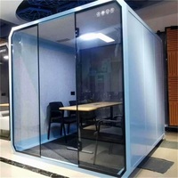 Bâtiments de bureaux de plusieurs tailles, centres commerciaux, boîtiers de bureau portables insonorisés pour les Studios d'enregistrement, les stands de téléphone, les Broadca en direct