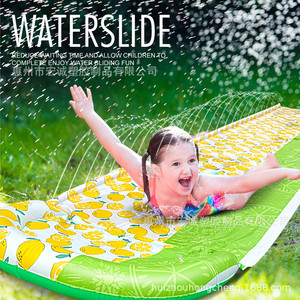 Lemon Inflatable Water Slide 480x138cm Outdoor PVC Lawn Slide For Kids And Family Fun - Product Image 3