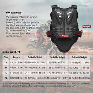 Gilet di protezione del corpo da Motocross in Nylon Premium per lo sci e l'abbigliamento protettivo Anti-caduta per il petto - Product Image 2