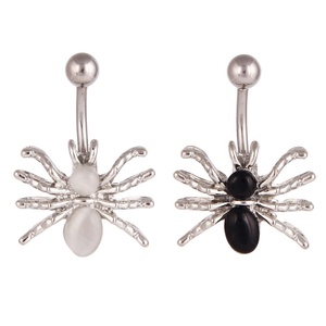 Mode acier chirurgical femmes Piercing bijoux espiègle nombril anneaux araignée nombril ventre anneaux - Product Image 2
