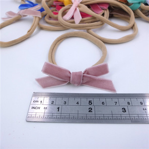 Diademas de Tela con Lazo de Dibujos Animados de Terciopelo Mini para Bebés, Diseño Nuevo, Unisex, Accesorios para Recién Nacidos y Niños Pequeños - Product Image 4