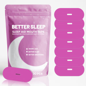 واقي فم من القطن غير المنسوج والسباندكس لتخفيف الشخير ومضاد لصرير الأسنان - مضاد للحساسية ومهيج للأكسجين ومريح ومضاد للشخير - Product Image 2