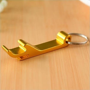 Llavero Abridor de Botellas de Metal Pintado y Grabado con Láser, Diseño Moderno Personalizado, Portátil, de Aleación de Zinc, Proceso de Sublimación - Product Image 5