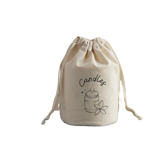 Sac cadeau en mousseline réutilisable et écologique avec cordon de serrage, logo personnalisé imprimé, coton recyclable, couleur et taille personnalisées, 4 pouces - Product Image 1