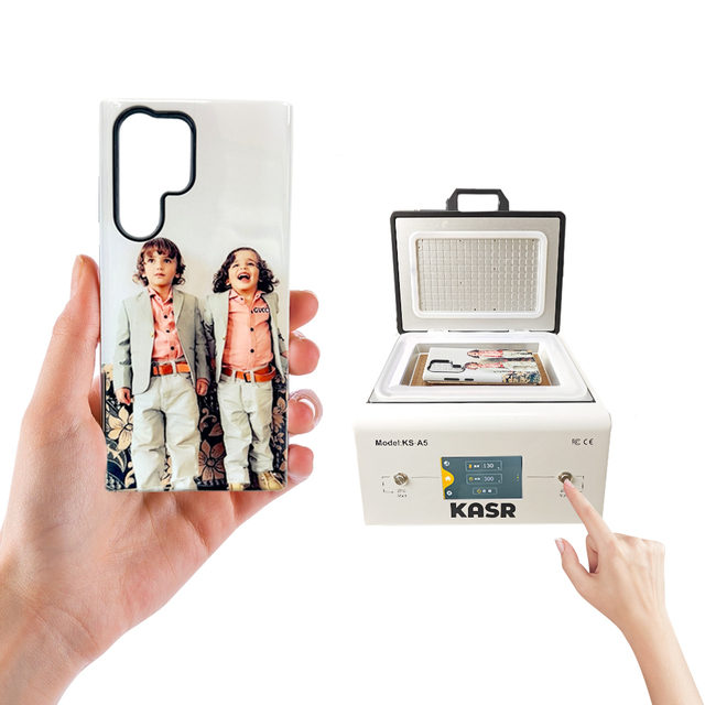 KASR 3D Sublimation Mobile Phone Case Printer Custom Personalized Making Vacuum Heat Transfer Printing Machine