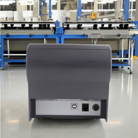 Printer Thermal Desktop 80mm WIFI+ Antarmuka USB Pencetakan Thermal Langsung Android Untuk Supermarket POS Stok