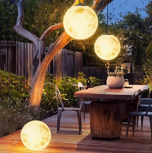 Led năng lượng mặt trời Vườn cảnh quan ánh sáng mặt trăng hình ngoài trời Pathway chiếu sáng với pin Điện Cơ Thể nhựa - Product Image 5