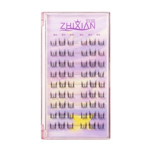 Pestañas magnéticas Zhixian, 54 pares, estilo gato, curvatura C, autoadhesivas, sin necesidad de pegamento, para principiantes - Product Image 5