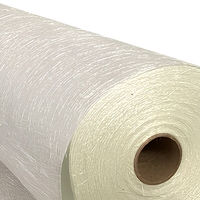 Tapis de fibres de verre coupées CSM pour renforcement, destiné aux procédés de laminage manuel en moule ouvert pour PRV