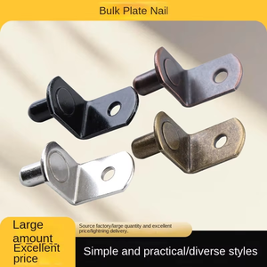 2025 Ángulo recto Código de esquina de 90 grados Soporte de hierro triangular en forma de L Placa laminada Conectores de muebles Soportes de estante - Product Image 3