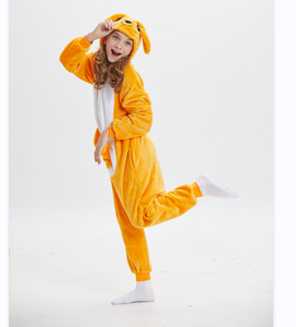 Fiesta de <span class=keywords><strong>carnaval</strong></span>, <span class=keywords><strong>pijamas</strong></span> de animales para mujeres adultas, disfraces de canguro para mujer, ropa de dormir de lana, onesie holgado - Product Image 2