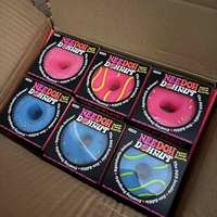 3-7 Gün ABD Teslimatı Yeni Donut Sıkma Oyuncağı Yumuşak Süngerimsi Köpük Duyusal Stres Giderici Rahatlatıcı Hediye