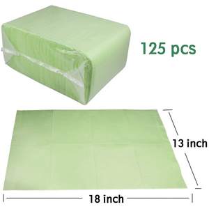 Bavoirs dentaires jetables 2 plis, serviettes médicales imperméables colorées, tampons d'hygiène buccale pour usage manuel en clinique - Product Image 4