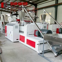 Machine de fabrication de granulés WPC, granulés PE, ligne d'extrusion de granulés de bois-plastique composite