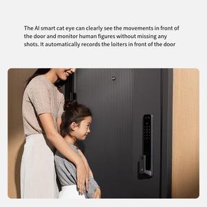 กลอนประตูอัจฉริยะรุ่นใหม่ CN Mi Smart Door Lock 2 Cat Eye Version ระบบสแกนลายนิ้วมือรวดเร็ว 0.5 วินาที พร้อมระบบมองเห็นกลางคืนแบบสีเต็มรูปแบบด้วยอินฟราเรด สำหรับบ้านอัจฉริยะ - Product Image 5