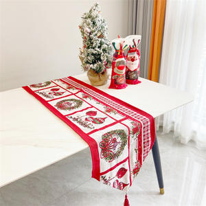 Manteles navideños populares de algodón y manteles individuales superventas - Product Image 4