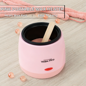 Calentador de Cera Profesional Portátil <span class=keywords><strong>BALLUS</strong></span>, Color Rosa, para Parafina, Uso Doméstico, Nuevo Diseño, Mini Depiladora para Cuerpo, Manos y Vello - Product Image 2