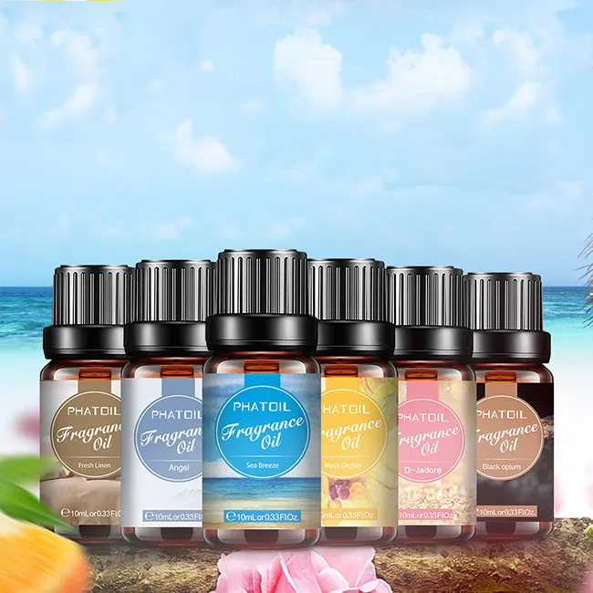 Großhandel 0,33 Unzen 10ml Blumen parfüm Duftöle OEM für Kerzen herstellung Aroma diffusor