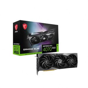 Tarjeta Gráfica para Juegos GeForce RTX 4070 SUPER 12G GAMING SLIM 2024 Usada, Paquete Sellado, GPU para Juegos de Escritorio, RTX 4070 Super, Rtx 4070 Super 2024 - Product Image 1