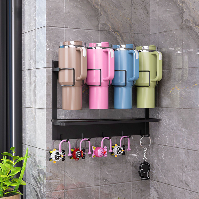 Magnetic Cup Rack for Organizing Stanley Ice Pop Cups