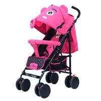 Poussette de sécurité légère portable Landau de voyage Buggy Poussettes pliables pour bébé Landau
