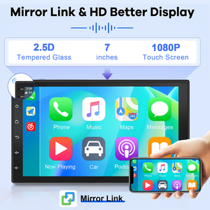 Android13 đài phát thanh xe 2 + 32GB Wifi Carplay cho biên giới 2001 2011 <span class=keywords><strong>Android</strong></span> Auto Stereo <span class=keywords><strong>7inch</strong></span> màn hình cảm ứng đa phương tiện Video Player <span class=keywords><strong>GPS</strong></span> - Product Image 5