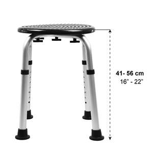 Tabouret de douche rond PEPE P30001, tabouret de bain pour personnes âgées - Product Image 1