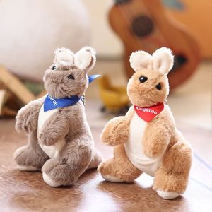 Portachiavi Peluche a Forma di Canguro Australiano, Simpatico Cartone Animato, Souvenir, Giocattolo Imbottito - Product Image 1