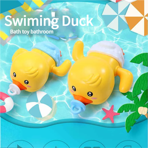 Canard à remonter <span class=keywords><strong>de</strong></span> dessin animé, jouet <span class=keywords><strong>de</strong></span> <span class=keywords><strong>bain</strong></span> pour animaux aquatiques, spécial salle <span class=keywords><strong>de</strong></span> <span class=keywords><strong>bain</strong></span> et piscine, un incontournable pour le <span class=keywords><strong>bain</strong></span> <span class=keywords><strong>de</strong></span> bébé. - Product Image 2