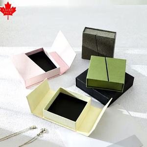 Boîte cadeau carrée magnétique à double ouverture LAIRE pour emballage <span class=keywords><strong>de</strong></span> bijoux, bracelet, bague, collier - Vente en gros - Product Image 3