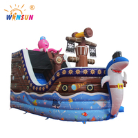 Château gonflable WINSUN de haute qualité pour enfants, château gonflable pour enfants, vente en gros de châteaux gonflables à thème marin