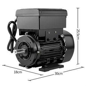 Moteur à vitesse variable magnétique 220V/380V, 2 pôles/4 pôles, 0,37 KW-3,5 KW, boîtier 71/110, arbre 19/24 mm, moteur AC JY2pole-11-370-3 12 - Product Image 1