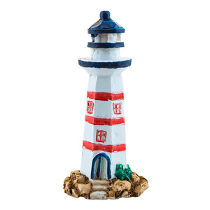 Mini faroles de resina, adornos de estilo mediterráneo, pequeñas decoraciones para acuarios, accesorios para peceras, diseño clásico - Product Image 4