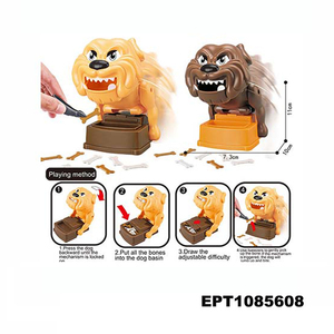 EPT Dollar Toys Drôle de chien qui mord les doigts Jouet délicat Méfiez-vous du chien Bite Bulldog Bones Game - Product Image 2