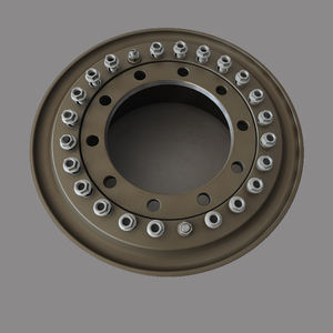 Кованые колеса JASTOO, 2 части, колеса 20x10, колеса грузовика, диски с замком, коричневого цвета - Product Image 6