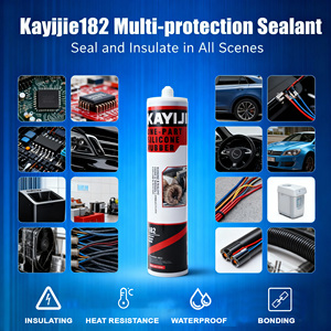 KAYIJIE 182 Sigillante RTV Neutro Flessibile e Durevole, Resistente alle Intemperie, per Elettronica e Vetro - Product Image 2