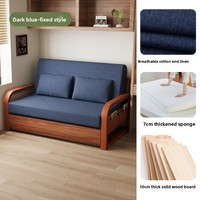 Canapé-lit pliable double usage, nouveau modèle 2026, pour petits appartements, lit escamotable, multifonctionnel intégré pour salon