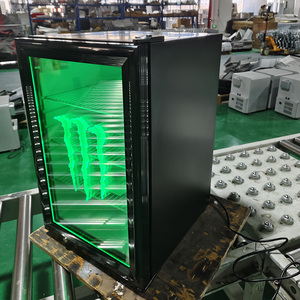70리터 맞춤형 유리 도어 LED 로고 디스플레이 냉장고 - Product Image 4