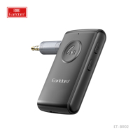 Earldom Kabelloser BT 5.0 FM-Transmitter Auto- und Heim-Stereo AUX-Adapter 3,5MM Freisprecheinrichtung Audio-Empfänger