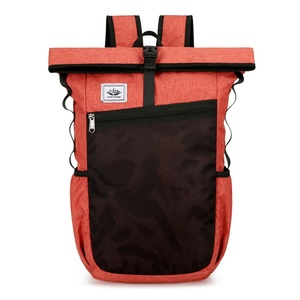 Cute Fruit Snail Softback <b>Backpack</b> 20 Inches Zipper Closure 20-39L Waterproof Multiple Pockets Unisex Travel Minimalist Style - Product Image 5