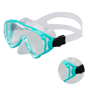 Masque de plongée anti-buée pour enfants, avec verres en silicone trempé, bandeau tricoté, marque Xinyixuan - Product Image 4