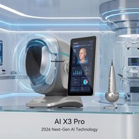 Analizador de Piel de Escritorio, Instrumento Analizador de Piel con Cámara HD, Detector de Piel para Salón de Belleza