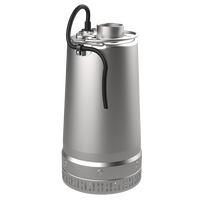 Pompe submersible en acier inoxydable à tête haute pour moteur à aimant permanent intelligent 0,75 kW 1HP pour irrigation de jardin à pression constante