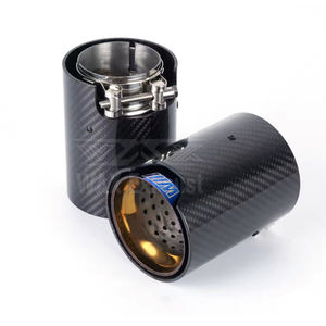 Terminali di Scarico Personalizzati M Performance per Auto <span class=keywords><strong>BMW</strong></span>, Punte Marmitta in Fibra di Carbonio per <span class=keywords><strong>BMW</strong></span> Serie 1 2 3 4 5 con <span class=keywords><strong>Logo</strong></span> M - Product Image 3