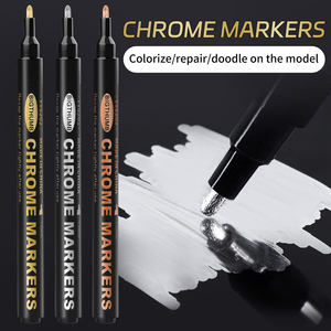 Offre Spéciale 0.7mm Or Argent Cuivre Art <span class=keywords><strong>Miroir</strong></span> Chrome Métallique <span class=keywords><strong>Marqueur</strong></span> Étanche Permanent Brillant Peinture Stylo Chrome <span class=keywords><strong>Marqueur</strong></span> - Product Image 6