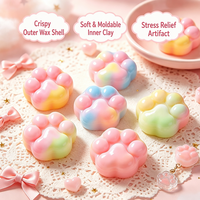Jouet Squishy Patte de Chat 2026 Nouvelle Coque Croustillante ASMR Anti-Stress Sensoriel Fidget pour Soulager l'Anxiété Vente en Gros Promotion Cadeau pour Filles